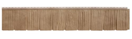 Формованный сайдинг «ЯФАСАД», сибирская дранка, янтарь