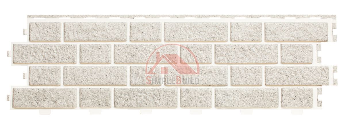 Сайдинг под кирпич «BrickWork», серый меланж – купить в Москве ...