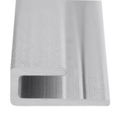 Алюминиевый торцевой профиль для SPC панелей