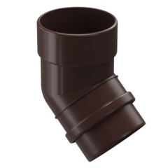 Колено 45° «Дёке Люкс», шоколад