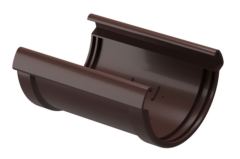 Муфта водосточного желоба «Дёке Люкс», шоколад