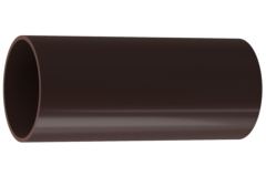 Труба водосточная 100 мм «Дёке Люкс», шоколад