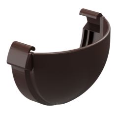 Заглушка желоба «Дёке Люкс», шоколад