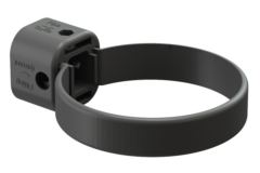 Хомут трубы ПВХ «Дёке Люкс», графит