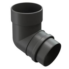 Колено 72° «Дёке Люкс», графит