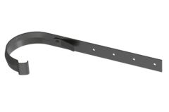 Кронштейн желоба металлический «Дёке Люкс», графит