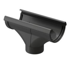 Воронка водосточная «Дёке Люкс», графит