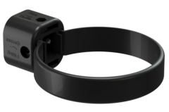 Хомут трубы ПВХ «Дёке Люкс», карбон