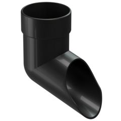 Наконечник водосточной трубы «Дёке Люкс», карбон