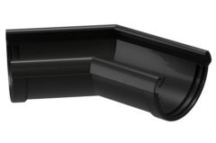 Угол 135° водосточного желоба «Дёке Люкс», карбон