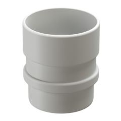 Муфта водосточной трубы «Дёке Люкс», пломбир