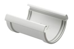 Муфта водосточного желоба «Дёке Люкс», пломбир