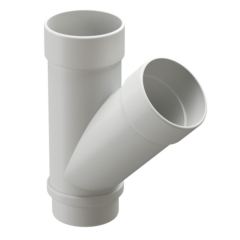 Тройник 45° «Дёке Люкс», пломбир