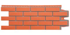 фасадная панель «Grand Line Design», клинкерный кирпич терракотовый