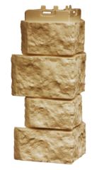 угловой элемент для панели «Grand Line Classic», дикий камень песочный