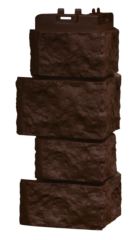 угловой элемент для панели «Grand Line Classic», дикий камень шоколадный