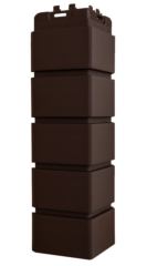 угловой элемент для панели «Grand Line Classic», клинкерный кирпич шоколадный