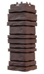 угловой элемент для панели «Grand Line Classic», скала / сланец шоколадная