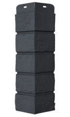 угловой элемент для панели «Grand Line Classic», состаренный кирпич графит