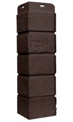 угловой элемент для панели «Grand Line Classic», состаренный кирпич шоколадный