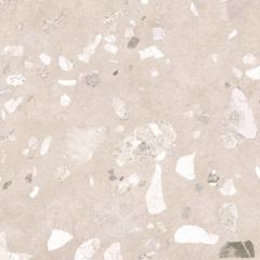 Керамогранит «Gracia Ceramica», Терраццо бежевый сахар, 60×60