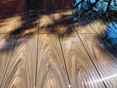 Декинг из ДПК «Lecole Select», светло-коричневый. Сторона #2