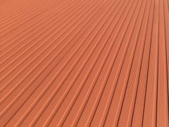 Декинг из ДПК «Lecole Radial», кирпич. Сторона #2