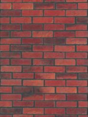 Панель листовая фактурная «Quick Wall», кирпич бордо