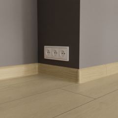 плинтус ПВХ «Ideal» серия «Классик», дуб северный