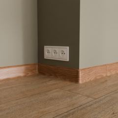 плинтус ПВХ «Ideal» серия «Классик», палисандр