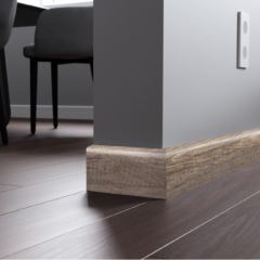 Плинтус МДФ «ProfBuild» профиль А1, дуб кантри