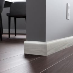 Плинтус МДФ «ProfBuild» профиль А1, дуб пепельный