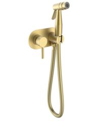 Встраиваемый гигиенический душ со смесителем «Raglo», золотой сатин [R20.52.03]