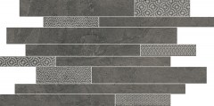 Декор к керамограниту «Керама Марацци Ламелла» тёмно-серый, 25×50.2 (SBM011\SG4585)