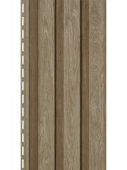 сайдинг VHP «TimberBlock», рейка фасадная орех светлый