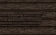 Сайдинг винил+ «Ю-Пласт Стоун Хаус» ригельный кирпич, Мокко